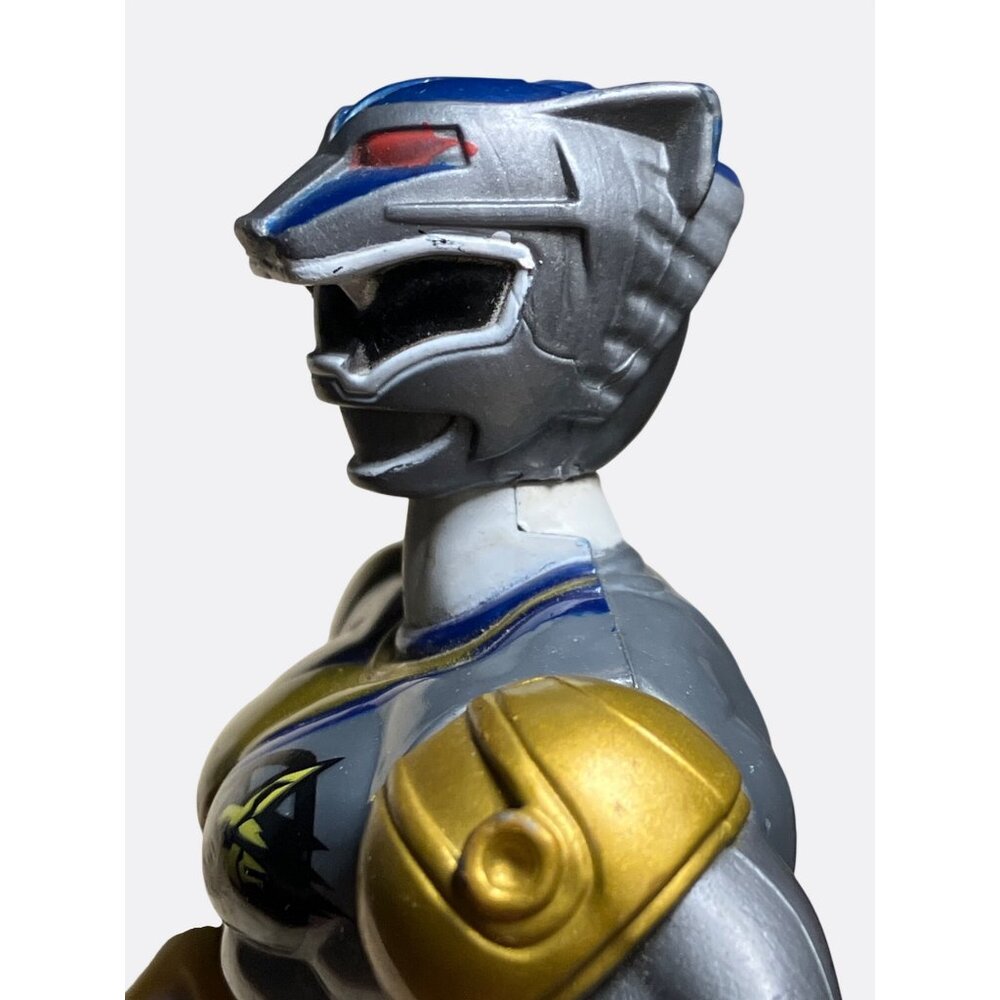 2001 Bandai Power Ranger Wild Force Lone Wolf Action Figure - Picture 8 of 11